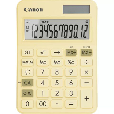 Canon LS-125KB kalkulators Desktops Pamata kalkulators Dzeltens