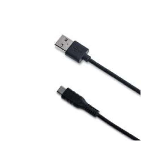 Celly USB-C USB kabelis USB A USB C Melns