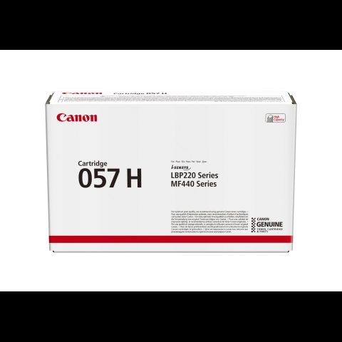 Canon i-SENSYS 057H тонерный картридж 1 шт Подлинный Черный