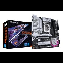 Gigabyte B760M AORUS ELITE WIFI6E GEN5 Motherboard - Supports 14th Gen. Intel Cor…