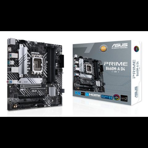 Asus PRIME B660M-A D4-CSM Intel B660 LGA 1700 mikro ATX