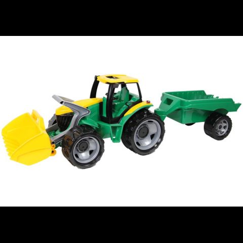 Lena GIGA TRUCKS Tractor with shovel & trailer