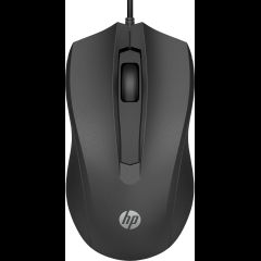Hewlett Packard (HP) HP 100 USB Pelė su laidu - Juodas