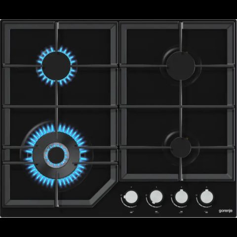 Gorenje GTW641KB hob Black Built-in 60 cm Gas 4 zone(s)