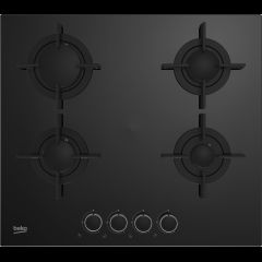 Beko HILG 64222 S Black Built-in 58 cm Gas 4 zone(s)