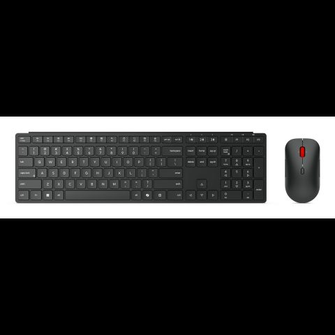 Lenovo 4X31S04848 keyboard Mouse included Office RF Wireless + Bluetooth US Eng…