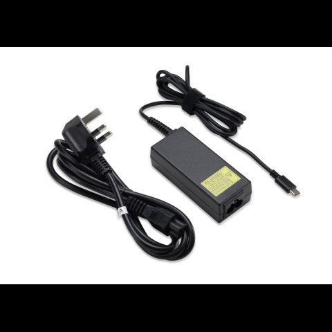 Acer GP.ADT11.028 strāvas adapteris & pārveidotājs Iekštelpas 65 W Melns