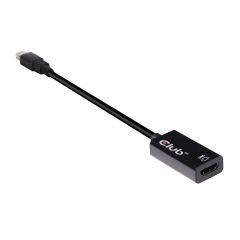 Club 3D CLUB3D Mini DisplayPort 1.4 to HDMI 2.0b HDR Active Adapter