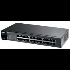Zyxel ES1100-24E Неуправляемый Черный