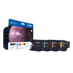 Brother LC1220VALBP tintes kārtridžs 4 pcs Oriģināls Melns
