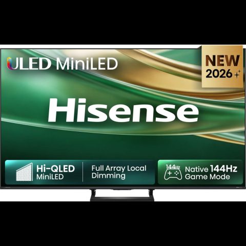 Hisense 50E8S 127 cm (50") 4K Ultra HD Viedtelevizors Wi-Fi Melns