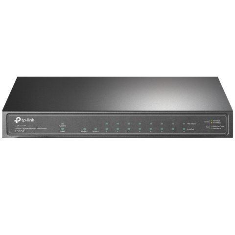 TP-Link TL-SG1210P tīkla pārslēgs Nepārvaldīts Gigabit Ethernet (10/100/1000) Po…