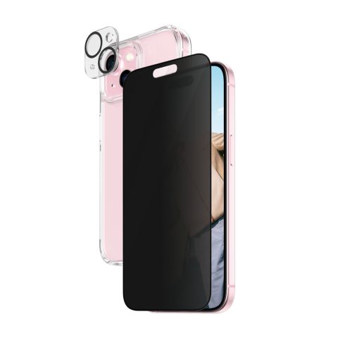 Panzer Glass PanzerGlass ® 3-in-1 Privacy Bundle iPhone 15 Caurspīdīgs ekrāna aizsarg…