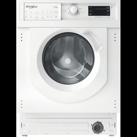 Whirlpool BI WDWG 751482 EU N veļas žāvētājs Iebūvēts Ielādēšana no priekšas Balts