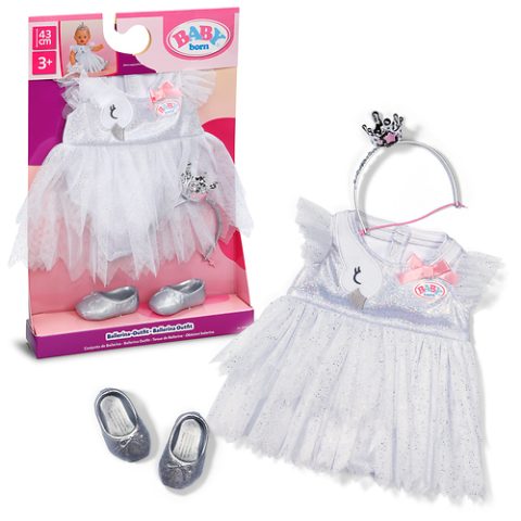 Baby Born 840566 leļļu aksesuārs Leļļu kleita
