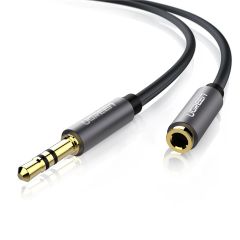 Ugreen 10594 audio kabelis 2 m 3.5mm Melns