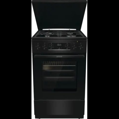 Gorenje G600 GK5C42BF cooker Freestanding cooker Electric Gas Black