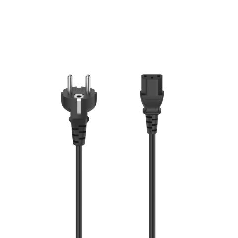 Hama 00200737 power cable Black 1.5 m Power plug type C C14 coupler