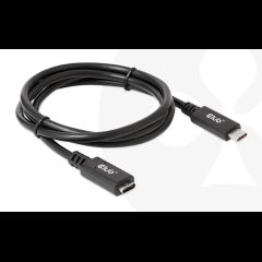 Club 3D CLUB3D USB Gen1 Type-C Extension Cable 5Gbps 60W(20V/3A) 4K60Hz M/F 1m/3…