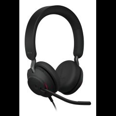 Jabra Evolve2 40 SE Austiņas Vadu Birojs / zvanu centrs USB Type-C / USB Type-…