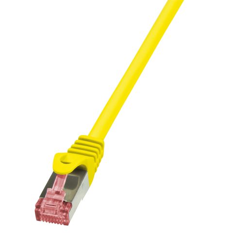 LogiLink 3m Cat.6 S/FTP tīkla kabelis Dzeltens Cat6 S/FTP (S-STP)