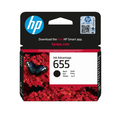 Hewlett Packard (HP) HP 655 - Rašalo kasetė Originali - Juodas - 14 ml