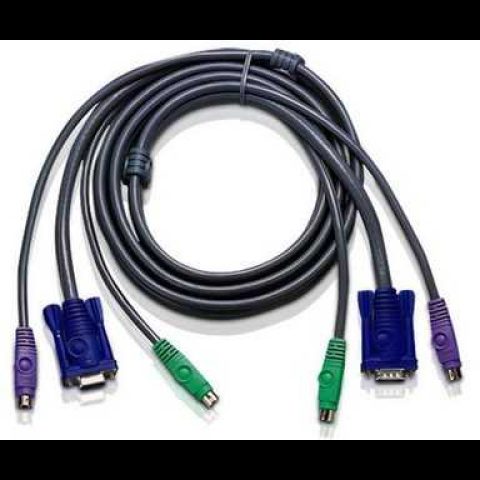 Aten KVM Cable, 3M PS/2
