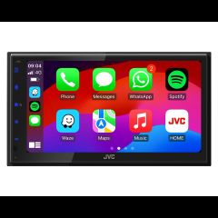 JVC KW-M695DBW car media receiver Black Wi-Fi 200 W Bluetooth