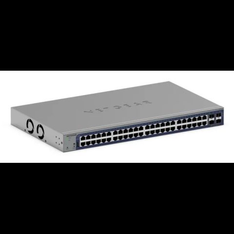 Netgear GS752TX Vadīts Gigabit Ethernet (10/100/1000) 1U Pelēks
