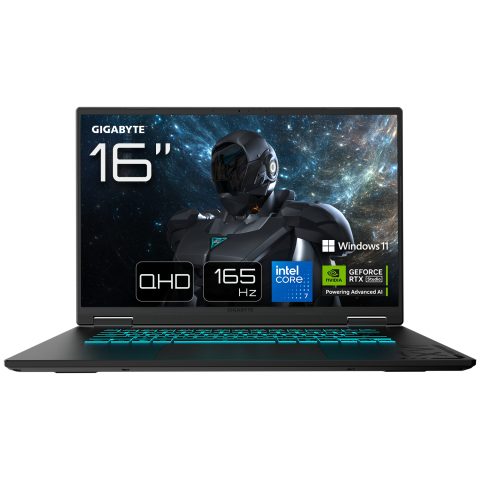 Gigabyte GAMING A16 PRO DYHG5DECC4SH laptop Intel Core 7 240H 40.6 cm (16") Quad…