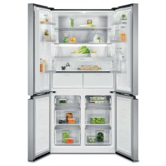 Electrolux ELT9VE52U0 side by side ledusskapis Brīvi novietots 522 L Nerūsējošs tēr…