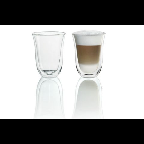 DeLonghi De’Longhi 5513214611 kafijas glāze Caurspīdīgs 2 pcs 220 ml