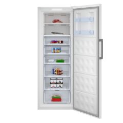 Beko RFNE448E45W Stateniska saldētājkamera Brīvi novietots 404 L Balts