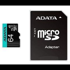 ADATA Premier Pro 64 GB MicroSDXC UHS-I Klases 10