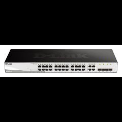 D-Link DGS-1210-28 Vadīts L2/L2+ 1U Melns