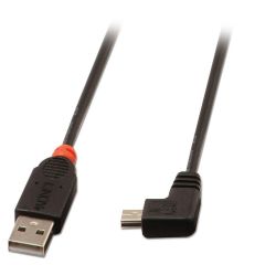 Lindy 31972 USB kabelis USB 2.0 2 m USB A Mini-USB B 0