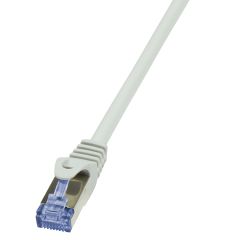 LogiLink 10m Cat.6A 10G S/FTP tīkla kabelis Pelēks Cat6a S/FTP (S-STP)