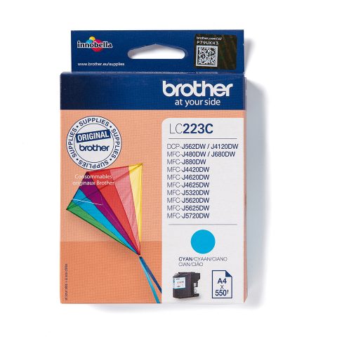 Brother LC223C tintes kārtridžs 1 pcs Oriģināls Tirkīzzils