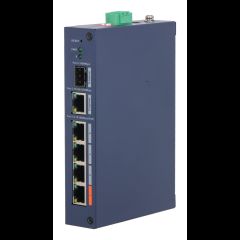 Dahua Technology 6-Port Cloud Managed Hardened Switch with 4-Port PoE