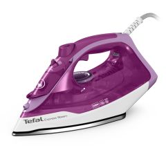 Tefal FV2836 Dry & Steam iron Ceramic soleplate 2400 W Purple