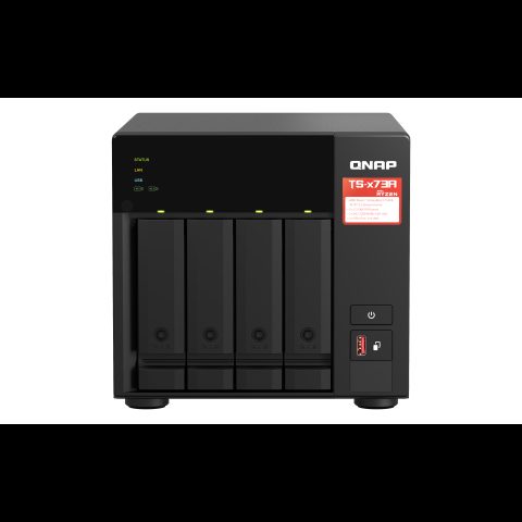 TS-473A NAS Tower Ryzen Embedded V1500B 8 GB DDR4 0 TB QNAP Turbo System…