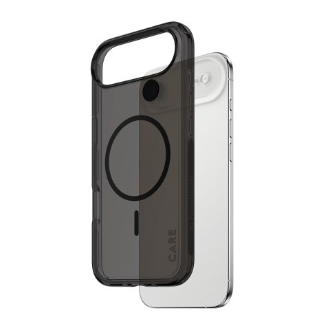 Panzer Glass PanzerGlass CARE™ by ® Smokey Case w. Black MagSafe iPhone Air mobilo te…