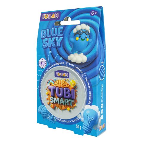 Tuban TUBI SMART BLUE SKY Модельная глина 50 g Синий