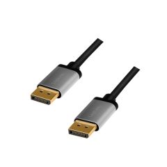 LogiLink CDA0101 DisplayPort kabelis 2 m Melns