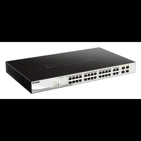D-Link DGS-1210-24P Managed L2 Gigabit Ethernet (10/100/1000) Power over Ethern…