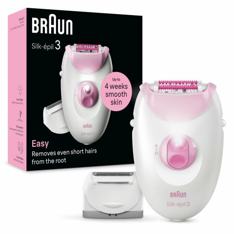 Braun Silk-épil 3 3-031 20 tweezers Pink
