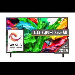 LG QNED AI 55QNED85A3C TV 139.7 cm (55") 4K Ultra HD Smart TV Wi-Fi Black
