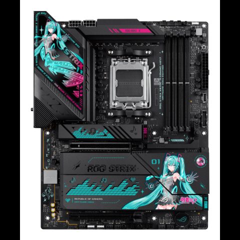 Asus ROG STRIX X870E-H GAMING WIFI7 HATSUNE MIKU EDITION AMD X870E AM5 pieslē…