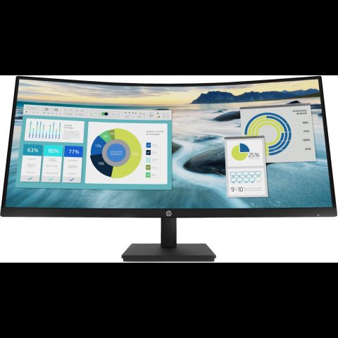 Hewlett Packard (HP) HP P34hc G4 WQHD USB-C Curved Monitor