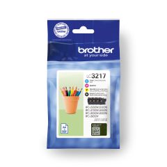 Brother LC3217VALDR струйный картридж 4 шт Подлинный Черный